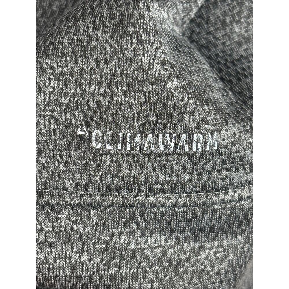 Adidas Climawarm Gray Kangaroo Pocket Hoodie Size Large - Picture 5 of 6